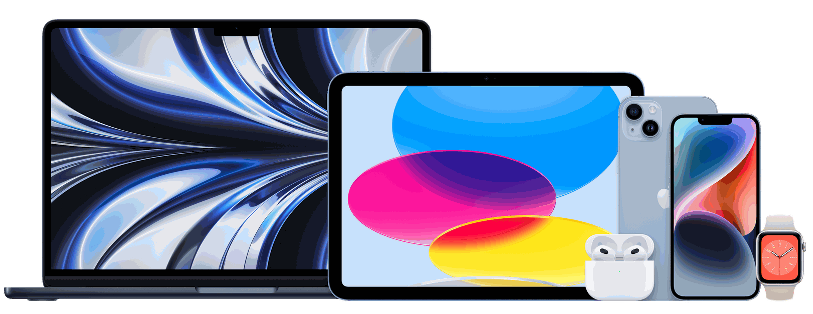 View on multiple devices Apple